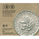 Sada oběžných mincí Slovenské republiky 2021 - 100. výročí začátku ražby čs. mincí