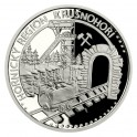 2021 - Platinová mince 50 NZD UNESCO - Hornický region Krušnohoří - 1 Oz