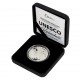 2021 - Platinová mince 50 NZD UNESCO - Hornický region Krušnohoří - 1 Oz