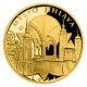 2021 - Zlatá pamětní mince Jihlava - Městské památkové rezervace - Proof