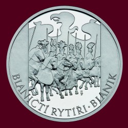 Památná místa České republiky - sada 4 stříbrných medailí