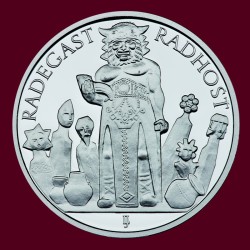 Památná místa České republiky - sada 4 stříbrných medailí