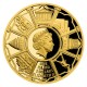 2021 - Zlatá mince 5 NZD Visuté zahrady Semiradiny - Sedm divů světa