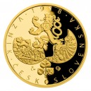 2018 - Sada 4 zlatých mincí Převratné osmičky našich dějin - Proof