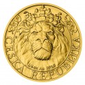 2022 - Zlatá mince 10 NZD Český lev - 1/4 Oz