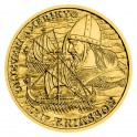 2022 - Zlatá mince 10 NZD Leif Eriksson - Objevení Ameriky