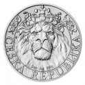 2022 - Stříbrná mince Český lev 5 NZD  - 2 Oz