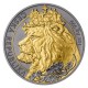2021 - Stříbrná mince Český lev 2 NZD ruthenium - 1 Oz