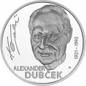 Stříbrná pamětní mince Alexander Dubček, Proof, 2021