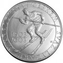 Pamětní stříbrná mince Svaz lyžařů - Proof 