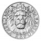 2022 - Sada dvou stříbrných investičních mincí 2 NZD Český lev a Orel - Standard