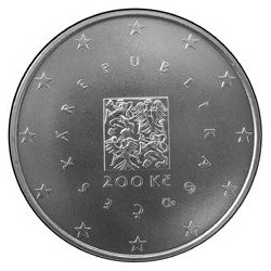 Pamětní stříbrná mince Vstup ČR do EU - Proof 