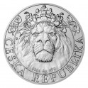2022 - Stříbrná mince Český lev 25 NZD - 10 Oz