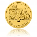 2017 - Zlatá mince 5 NZD Český lev - 1/25 Oz 