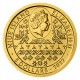 2022 - Zlatá mince 5 NZD Orel - 1/25 Oz  - číslováno