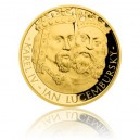 2016 - Zlatá mince 100 NZD Karel IV. a Jan Lucemburský - Proof