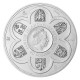 2022 - Stříbrná kilogramová mince Karel IV. Zakladatel a stavitel 80 NZD - 1 kg