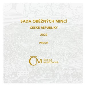Sada oběžných mincí České republiky 2022 - Proof /papírový obal/