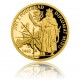 2018 - Sada 4 zlatých mincí 5 NZD Doba Jiřího z Poděbrad - Proof