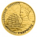 2022 - Zlatá mince 10 NZD Amerigo Vespucci - Objevení Ameriky