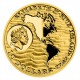 2022 - Zlatá mince 10 NZD Kryštof Kolumbus - Objevení Ameriky