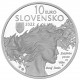 Stříbrná pamětní mince Janko Král, Proof, 2022