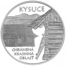 Stříbrná pamětní mince CHKO Kysuce, Standard, 2022