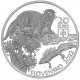 Stříbrná pamětní mince CHKO Kysuce, Proof, 2022