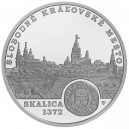 Stříbrná pamětní mince Skalica, Proof, 2022