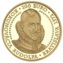 Zlatá pamětní mince Rudolf II., Bratislavská korunovace - rok 2022
