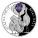 2021 - Stříbrná mince K narození dítěte - Crystal Coin 2 NZD