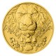 2023 - Zlatá mince 50 NZD Český lev - 1 Oz