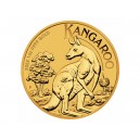 Zlatá investiční mince Australian Kangaroo - Klokan 1 Oz - rok 2023