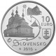 Stříbrná pamětní mince Dřevěné chrámy, Proof, 2010