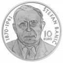 Stříbrná pamětní mince Štefan Banič, Proof, 2020