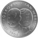 2005 - Pamětní stříbrná mince Jan Werich a Jiří Voskovec, b.k.