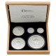 2023 - Sada stříbrných mincí Český Lev - 1oz, 2 oz, 5 oz, 10 oz, 1 kg