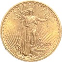 Zlatá mince USA 20 Dollar - American Double Eagle Saint Gaudens