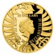 2022 - Zlatá mince 10 NZD Český lev Proof - 1/4 Oz