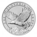 2022 - Stříbrná mince Orel 5 NZD  - 2 Oz