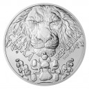2023 - Stříbrná mince Český lev 10 NZD  - 5 Oz