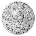 2023 - Stříbrná mince Český lev 25 NZD  - 10 Oz