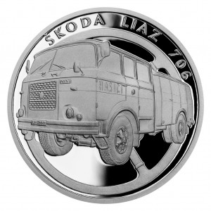 2023 - Stříbrná mince Liaz 706 - Na kolech 1 NZD
