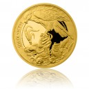 2015 - Zlatá mince 5 NZD České tradice UNESCO - Sokolnictví - Proof