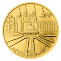 2023 - Zlatá pamětní mince Kroměříž - Městské památkové rezervace - Standard