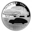 2023 - Stříbrná mince Osobní automobil Tatra 603 - Slavné dopravní prostředky - Proof