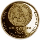 Zlatá pamětní mince První tolarové mince na Slovensku, Proof