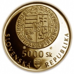 Zlatá pamětní mince První tolarové mince na Slovensku, Proof