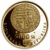 Zlatá pamětní mince První tolarové mince na Slovensku, Proof