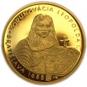 Zlatá pamětní mince Korunovace Leopolda I., Proof - rok 2005